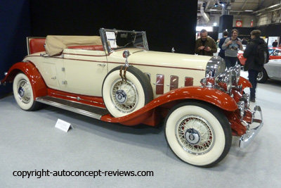 1931 Cadillac convertible coupé V12 370A by Fleetwood.